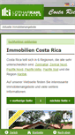 Mobile Screenshot of costa-rica-immobilien.com
